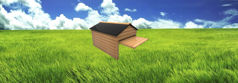 Houten Garage voor Robotmaaiers