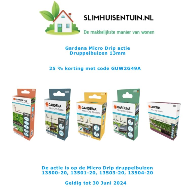 Gardena Micro drip actie
