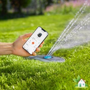 Aqua precise sproeien via app voor iOS of Android